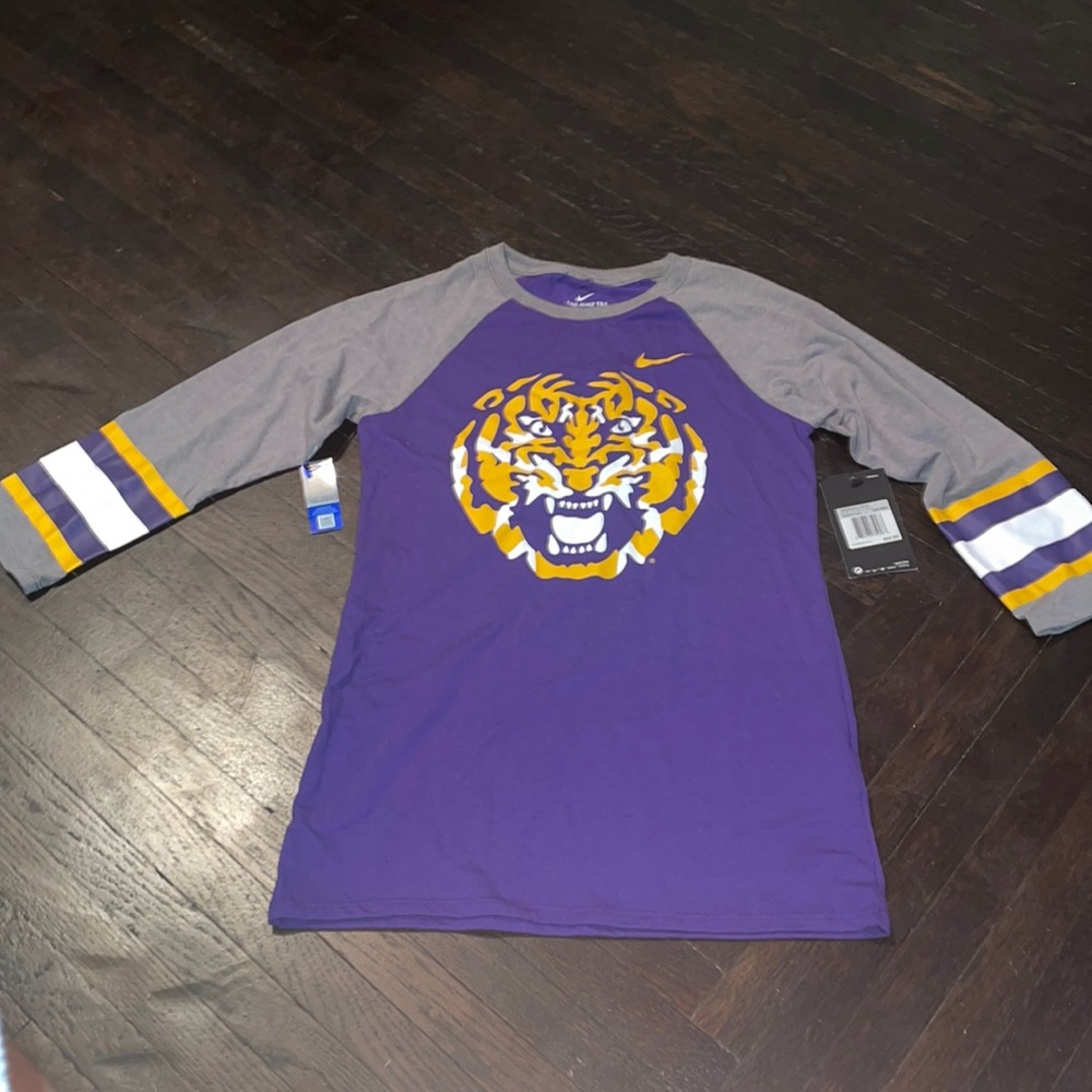 Nike LSU TIGERS 3/4 Sleeve